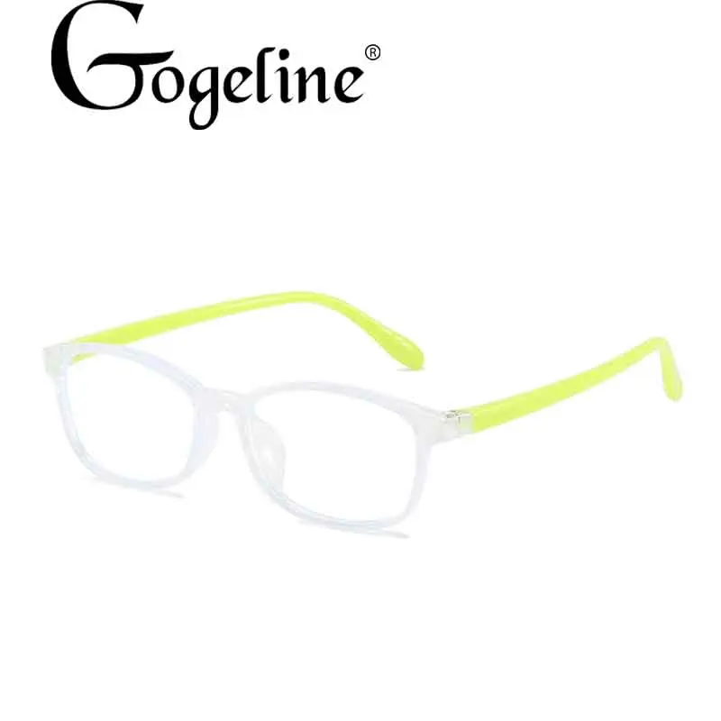 Детские Нескользящие носки-синий светильник Новые квадратные очки Рамка TR90