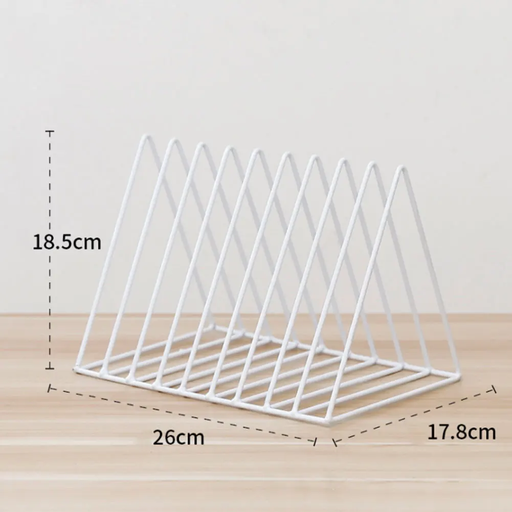 Ins книжная полка настольный металлический блок для книг офисные газеты журналы