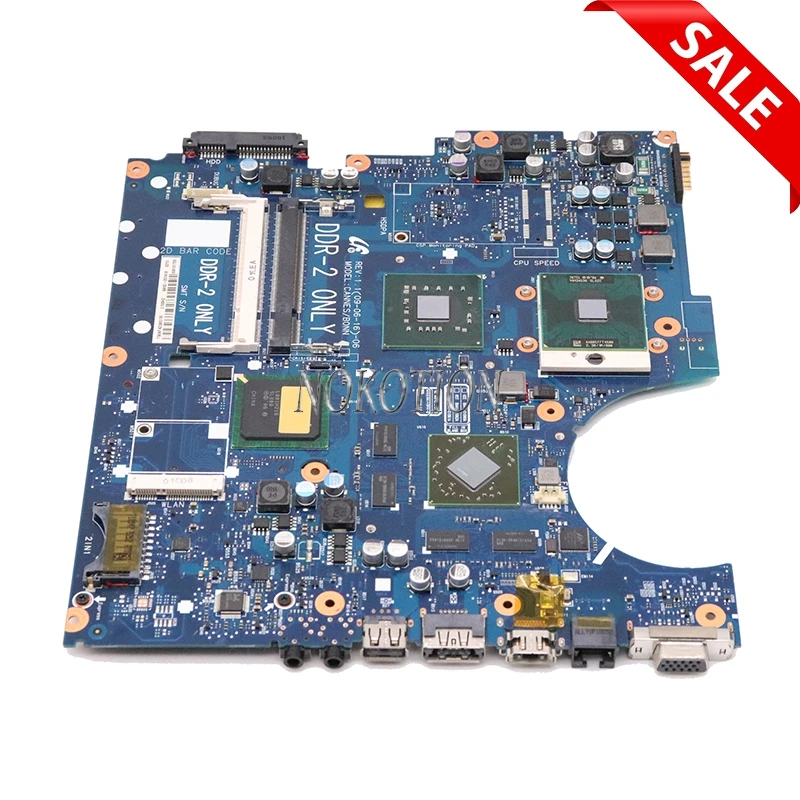 NOKOTION материнская плата для ноутбука Samsung R520 R522 R620 PM45 DDR2 1G BA92-05646A BA41-01060A BA92-05556A