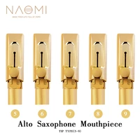 naomi professional saxophone alto metal mouthpiece advanced sax mouth pieces 5 size option