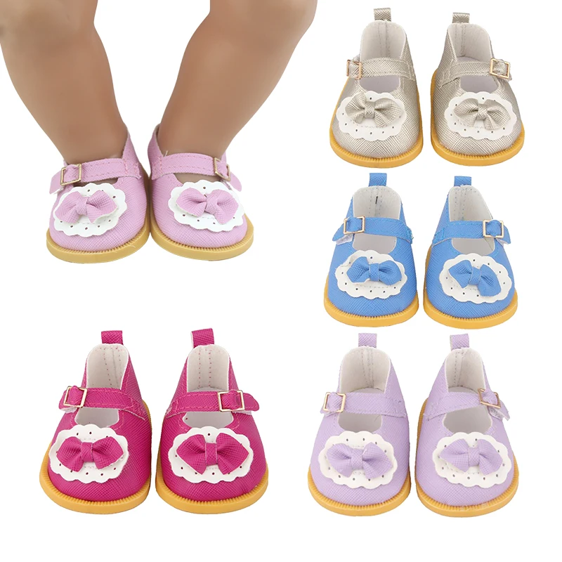 

Multicolor Shoes Fit For 17Inch Baby Doll, 43cm Baby Reborn Baby Doll Shoes