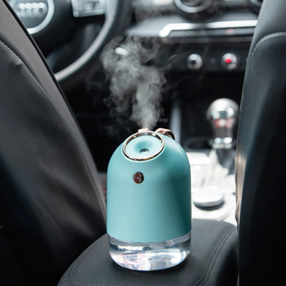 

Air Humidifier Mini Mute USB Rechargeable Portable Car Air Purifier Fogger Mist Maker 7Color Night Light Home Car Ornament Decor