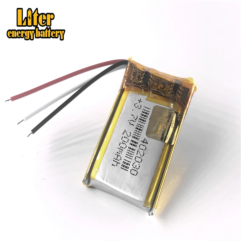 3 линии хорошего качества 7 V 200mAH 402030 полимера лития ионный/литий-ионная