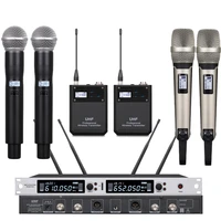 original em 6000 true diversity digital wireless skm6000 microphone system em6000 stage home dj karaoke mic