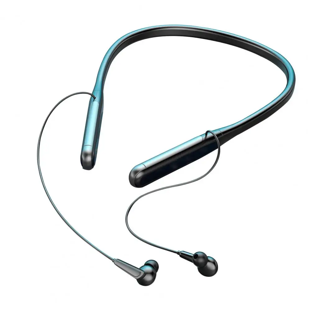 

BT96 Wireless Headphone Magnetic Neckband Earphones 5.1 In-Ear Sport Earbud With Noise Cancelling Mic Card Stereo Headphones
