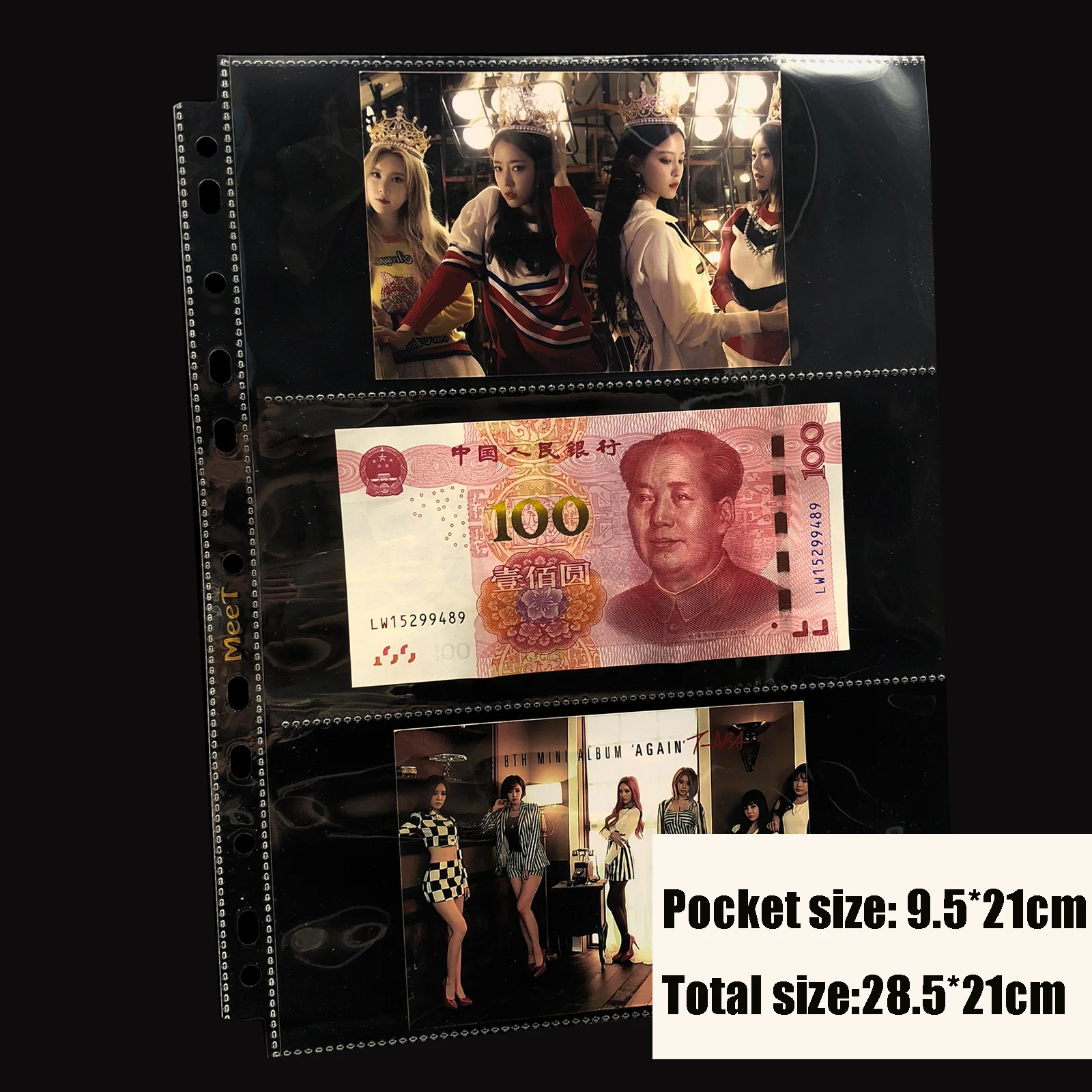 Альбом для фотографий 20 страниц/партия 3 4 6 карманов почтовых карт коллекция