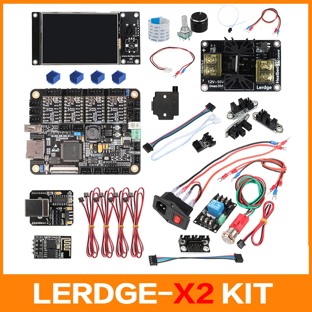 3DSWAY 3D-принтеры Запчасти 32 бит Lerdge X доска X2 комплект материнская плата TMC2209