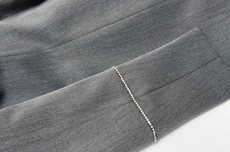 

TWOTWINSTYLE Vintage Two Piece Set For Women Notched Long Sleeve Blazer High Waist Irregular Skirt Slim Suit Female 2020 New