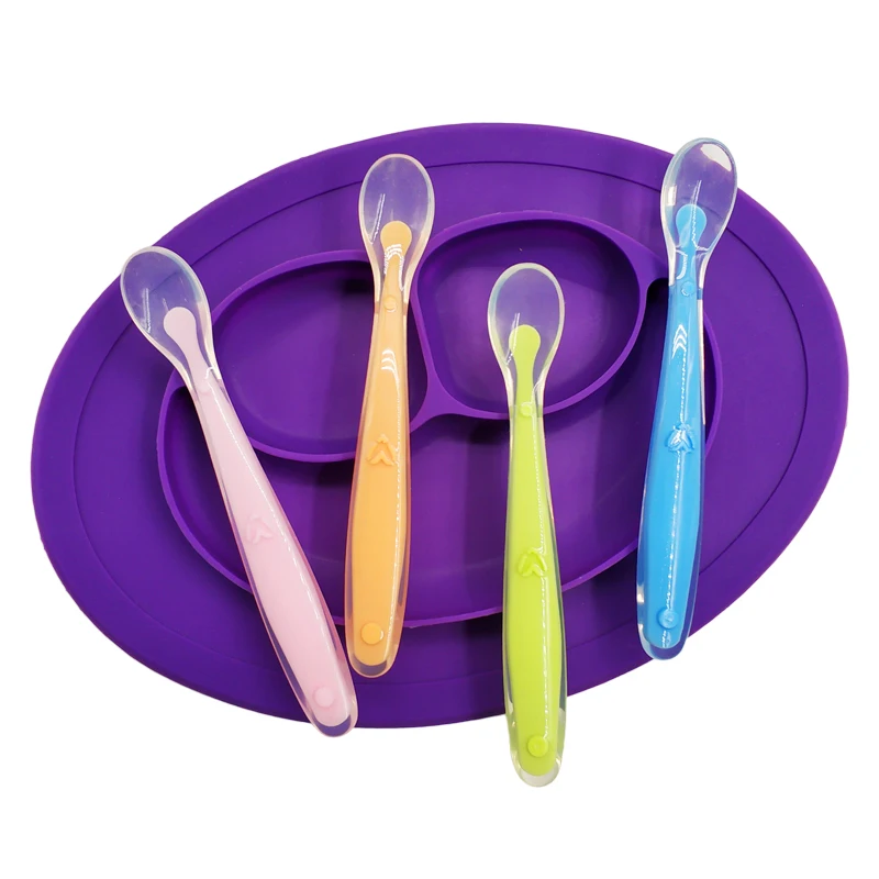 Посуда ложки для кормления детей посуда белые пластиковые столовые приборы