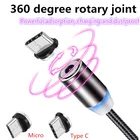 Кабель USB, магнитный, для Samsung, Huawei, xiaom, redmi note 7, 6 pro, mi 9, se, 8 lite, A1, A2, A3, CC9E, Poco F1