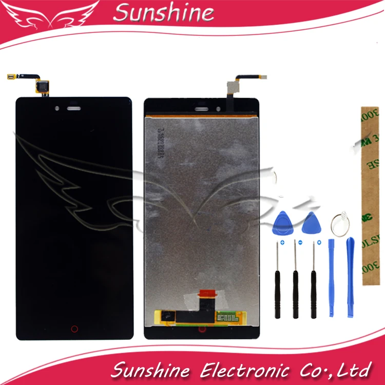 5,5 дюймов ЖК-дисплей сенсорный экран для zte Nubia Z9 Max NX510J NX512J NX518J ЖК-дисплей в сборе