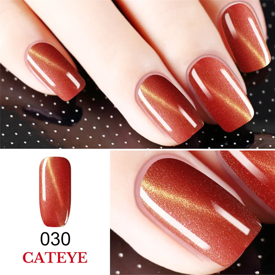 Allneweook УФ-гель для ногтей Cateye 8 мл Магнитный лазер лак для ногтей клей для ногтей