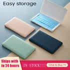 Органайзер для хранения в автомобиле, портативный с пряжкой, коробка для хранения, чехол, одноразовый Органайзер, держатель для масок, автомобильные аксессуары