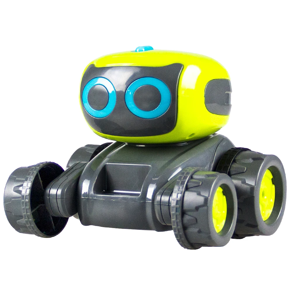 Интеллектуальное Программирование RC робот инженерный бульдозер вилочный погрузчик в сборе Крытая игрушка для детей взрослых подарок Горячая