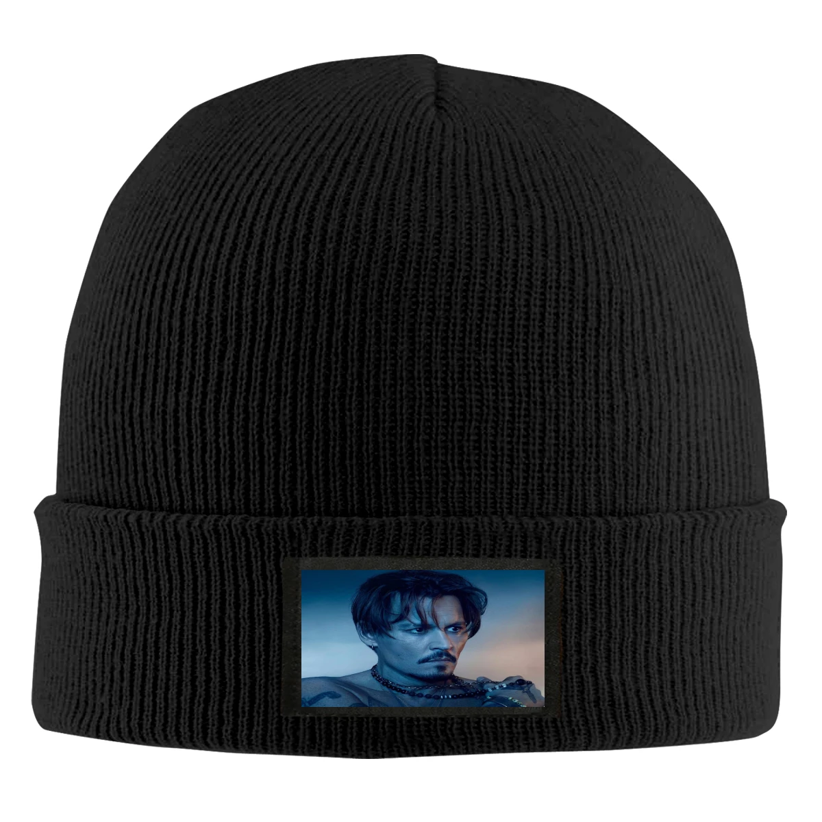 Зимняя шапка с изображением Джонни Депп женская мужская мужские шапки для собак