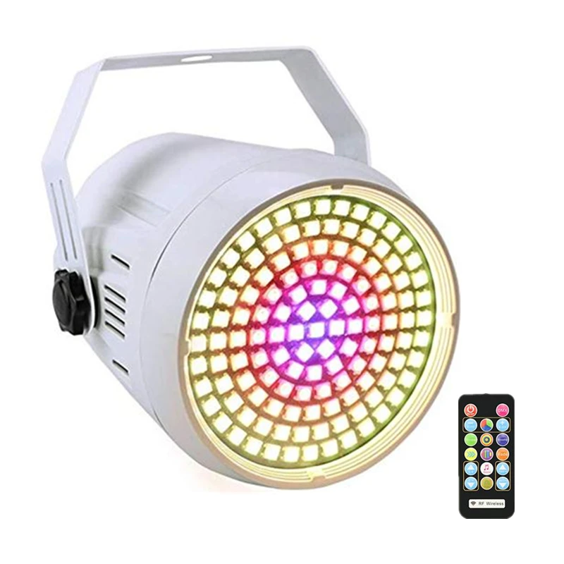 Беспроводное управление rgb 127leds Стробоскоп/LED Par Light/DMX512 звуком светодиодные