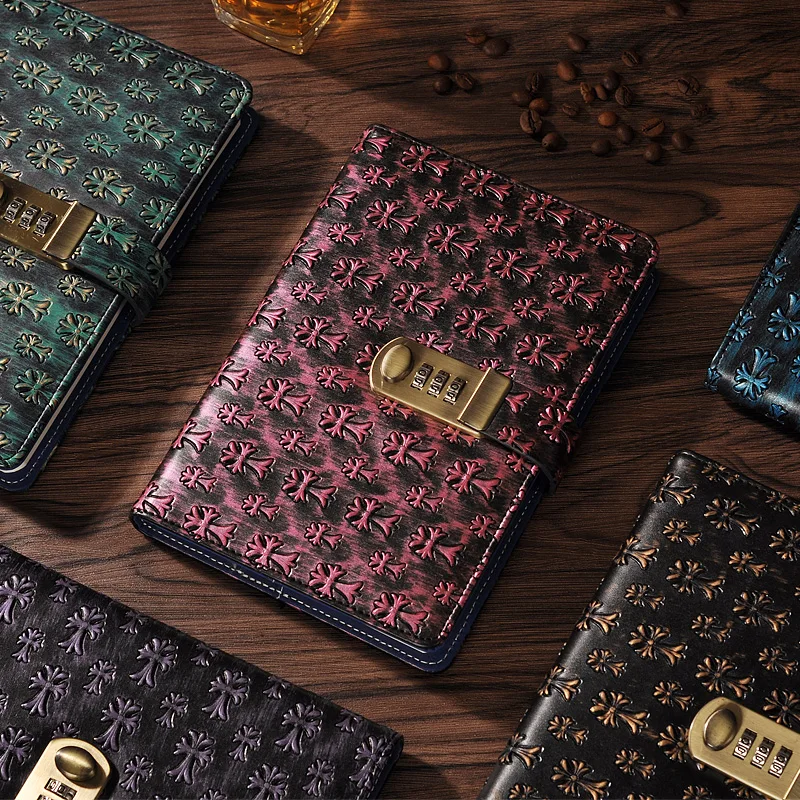 Блокнот А5 в Корейском стиле книжка с паролем и замком необычные школьные офисные