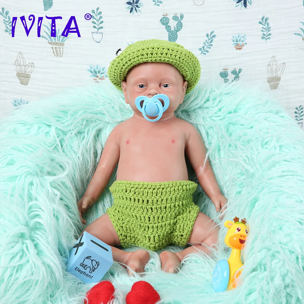 Отправка из США и Китая IVITA WB1502 18 дюймов 3800 г полностью силиконовая Реалистичная