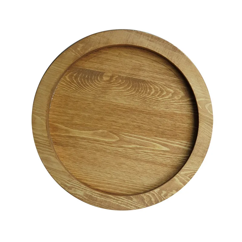 Tobs круглый поднос для кексов винтажный деревянный ручной работы поддон тортов
