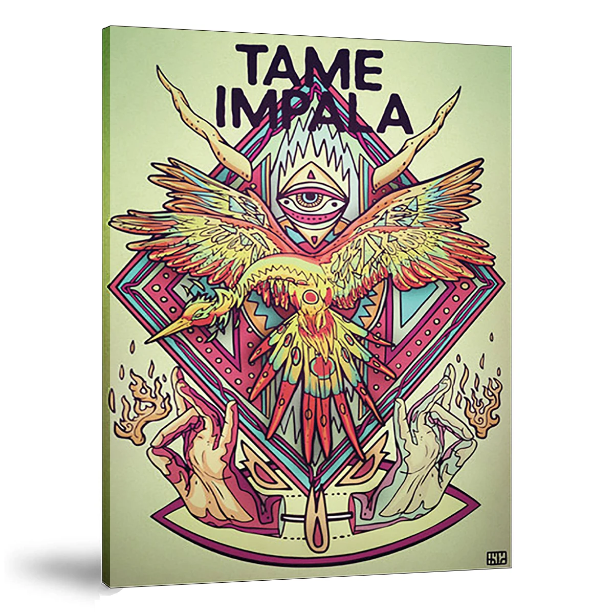Tames Impalas Psychedelic Rock Music Band Tour плакаты постеры на холсте современные фотообои