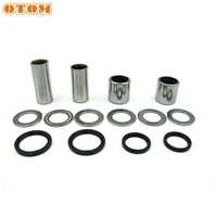 otom for honda crf 250r 450r thrust needle flat roller bearings with washers motorcycle flat fork oil seal kit maintenance parts