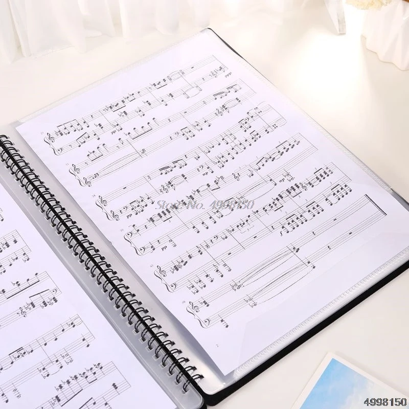 

Drop Wholesale A4 Size Music Score Sheet Document File Folder Storage Organizer 20/30 Pages