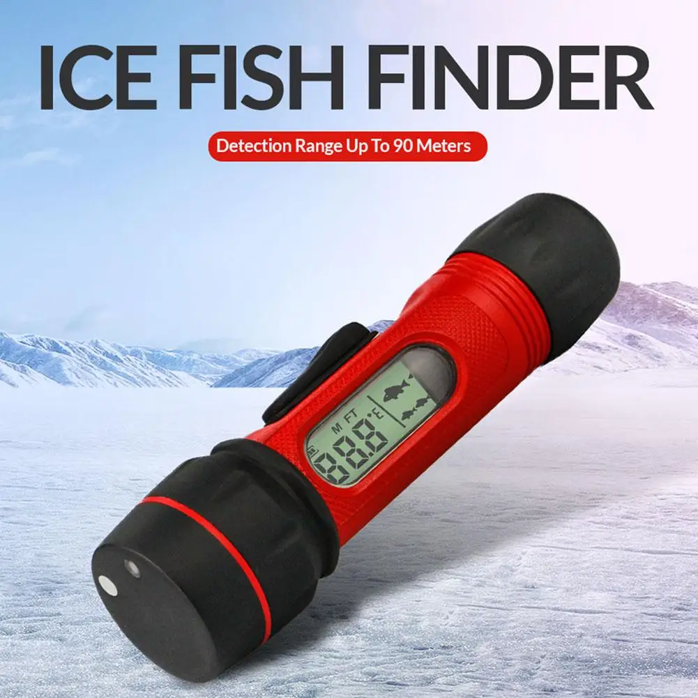 Гидролокатор рыболокатор для ледовой рыбалки эхолот с цифровой ручкой