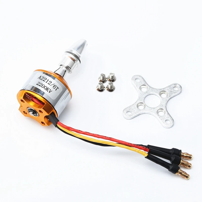 A2212 2212 бесщеточный двигатель 40A ESC для радиоуправляемого самолета с неподвижным
