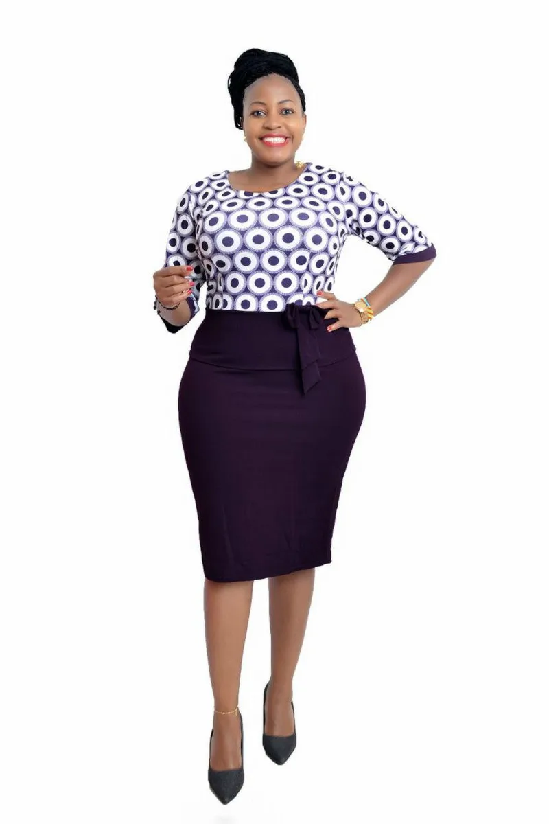 Размера плюс с Африканским принтом платья для женщин в африканском стиле узором