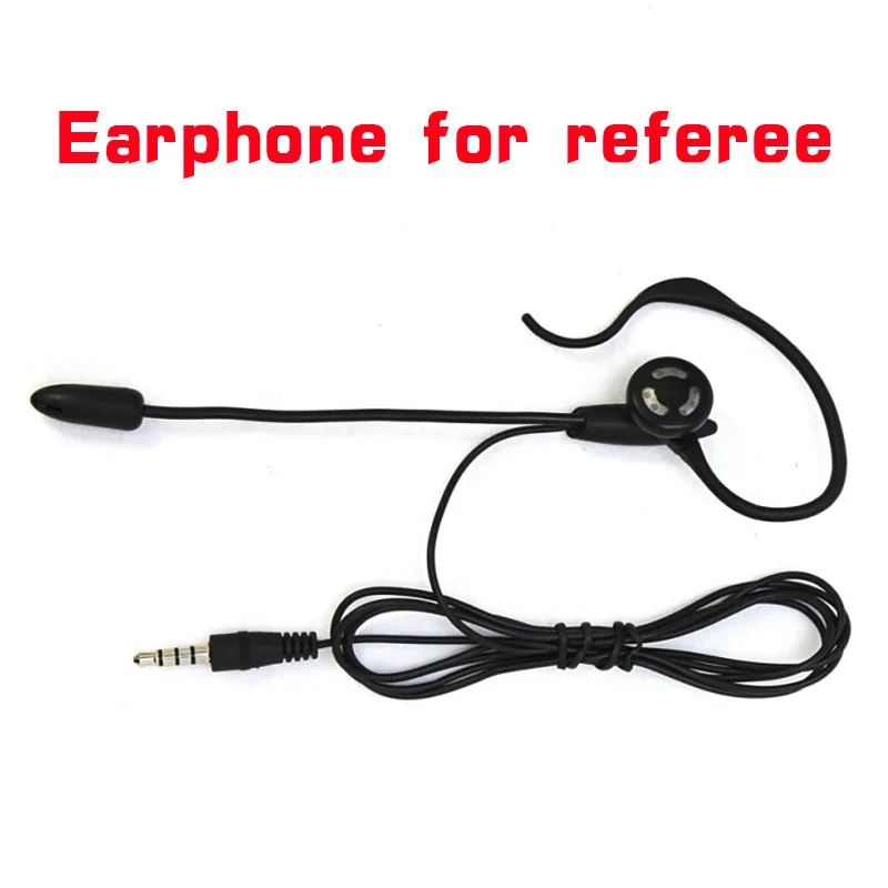 Vnetphone футбольный рефери монофоническая гарнитура Earhook наушники для V5C V4C V6C