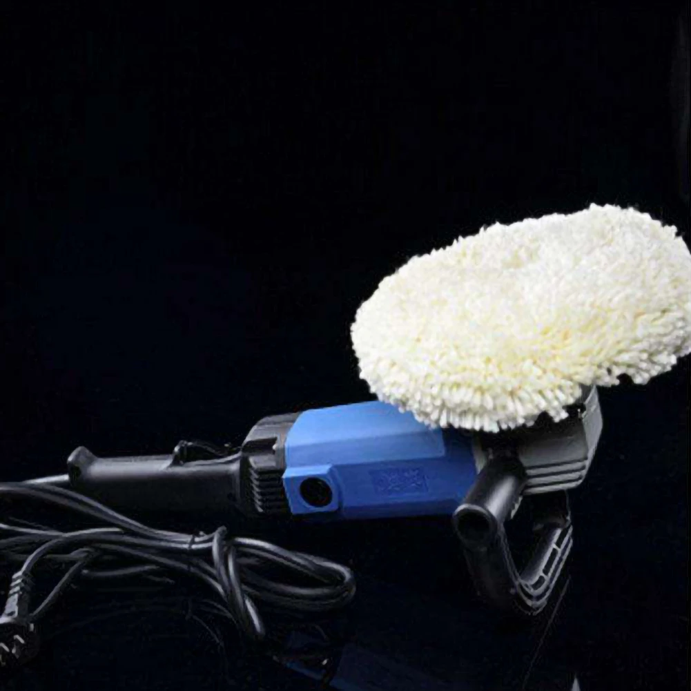 

7inch Soft Woolen Polishing Pad For Car Polisher Machine Clean Polishing Buffing 180 mm Polishing Disk