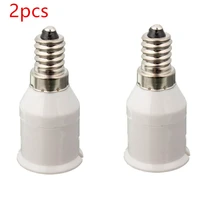2pcslot e14 to b22 lamp base socket conversion lamp holder convertor adapter led light bulb lamp bases 220 230v