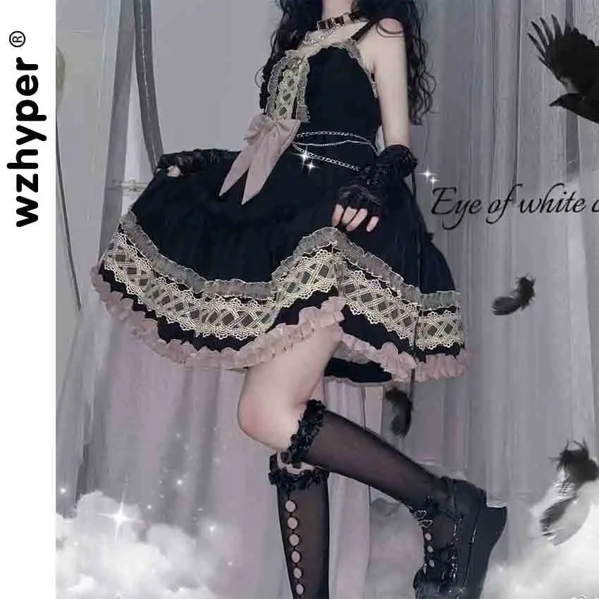 

Lolita Skirt Blackberry Gao Gao Original Cool Sweet Lolita Daily Hot Girl Skirt Fried Street Dark Department Thin Explosive