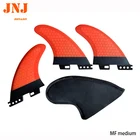 JNJ совершенно новые FCS II M G5 ребра размером, изготовленные из стекловолокна, сотовый материал для серфинга (три набора) FCS 2 G5