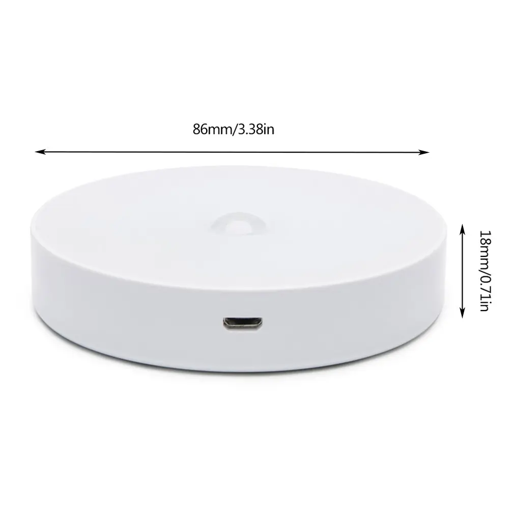 

Human body induction lamp built-in lithium battery charging night light soft light eye protection baby