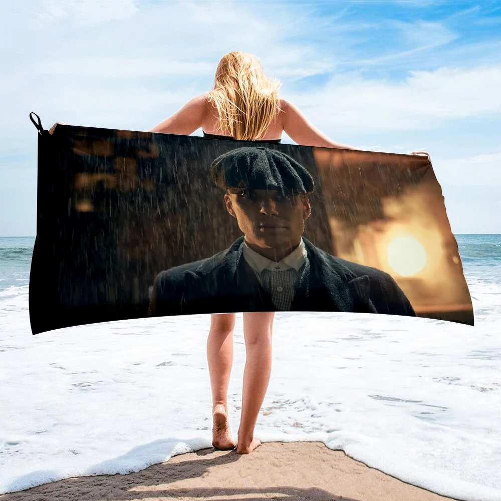Банное полотенце из микрофибры Peaky Blinders пляжное Женская длинная шелковая юбка с