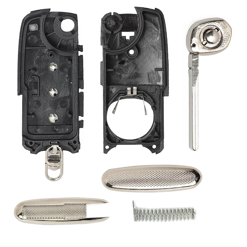 DIYKEY 3/4 кнопки откидной складной чехол для дистанционного ключа Bentley Mulsanne Hurtling GT