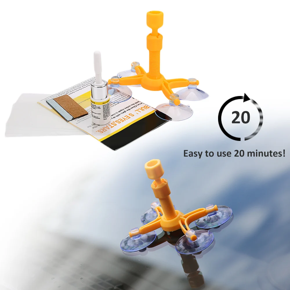 Лобовое стекло Ремонт Наборы DIY окна автомобиля Инструменты для ремонта Стекло с