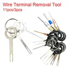11 шт.3 шт. инструменты для снятия клемм для обжима электропроводки автомобиля