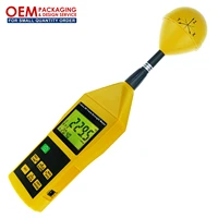 3 axis rf meter electromagnetic radiation tester detector 10mhz to 8ghz w alert and tripod mounting oem packaging available