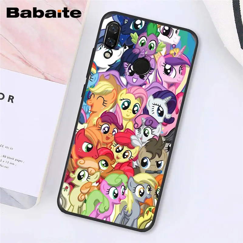 Babaite Magic с рисунком из мультфильма «Мой Маленький Пони» чехол для телефона для Xiaomi Redmi8 4X 6A S2 Go Redmi 5 5Plus Note4 5 7 Note8Pro