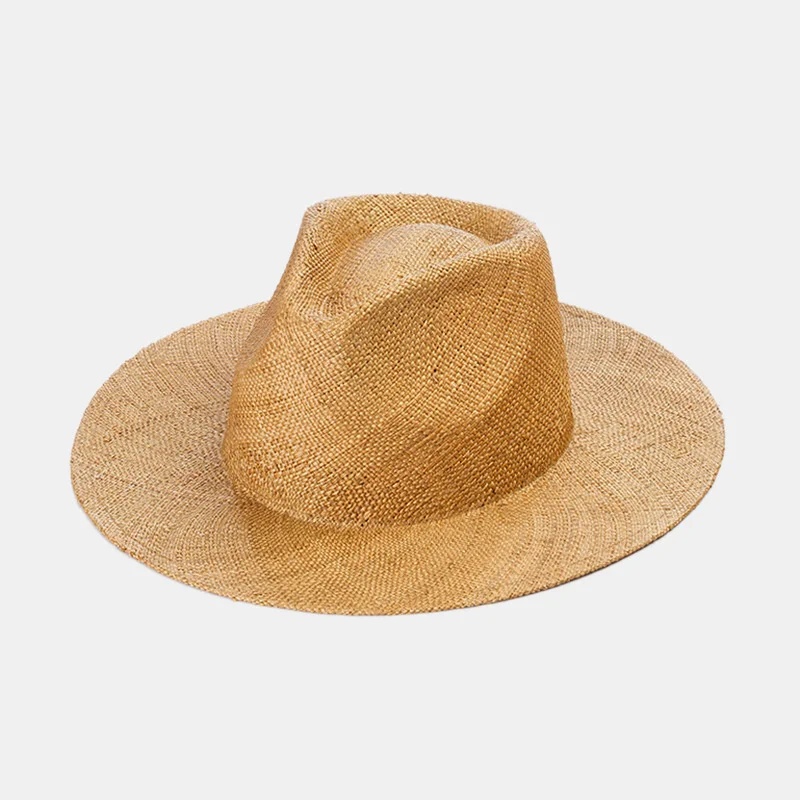 

Panama Hat Summer Sun Hats for Women Man Beach Straw Hat for Men UV Protection Cap chapeau femme 2021