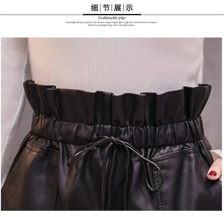 Шорты женские с завышенной талией свободные модные повседневные из