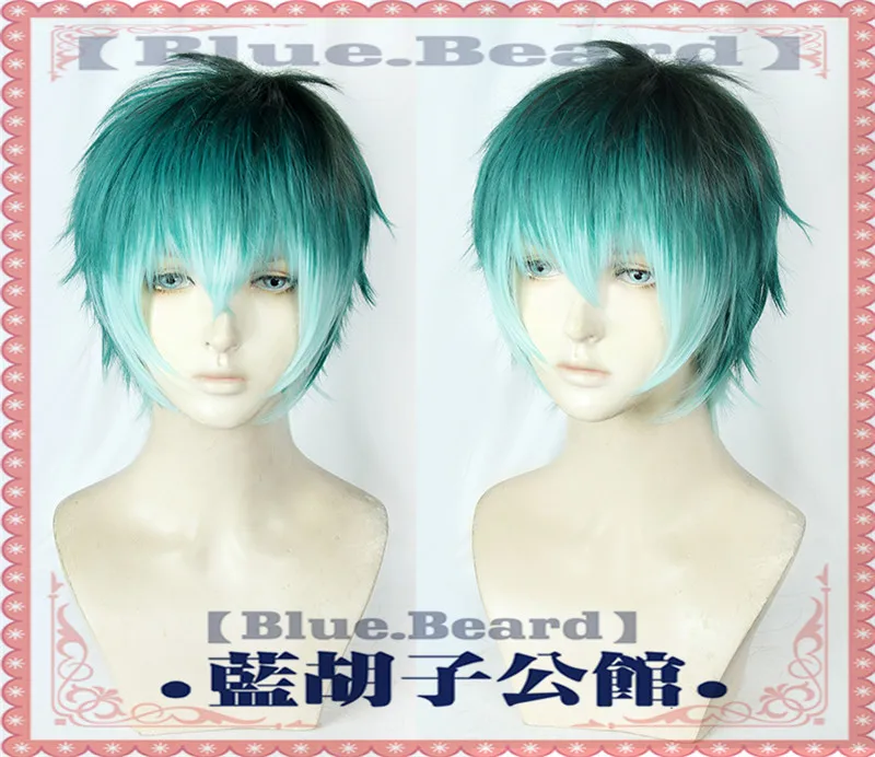 Отдел рэп битва Отдел Nurude Sasara Косплэй парик DRB гипноз микрофон Отдел рэп битва Rhyme Anima парик микрофон Косплэй волосы парик