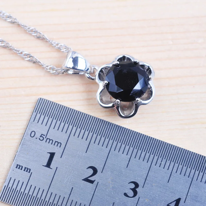 Женский комплект ювелирных изделий серебристого цвета Свадебные украшения с