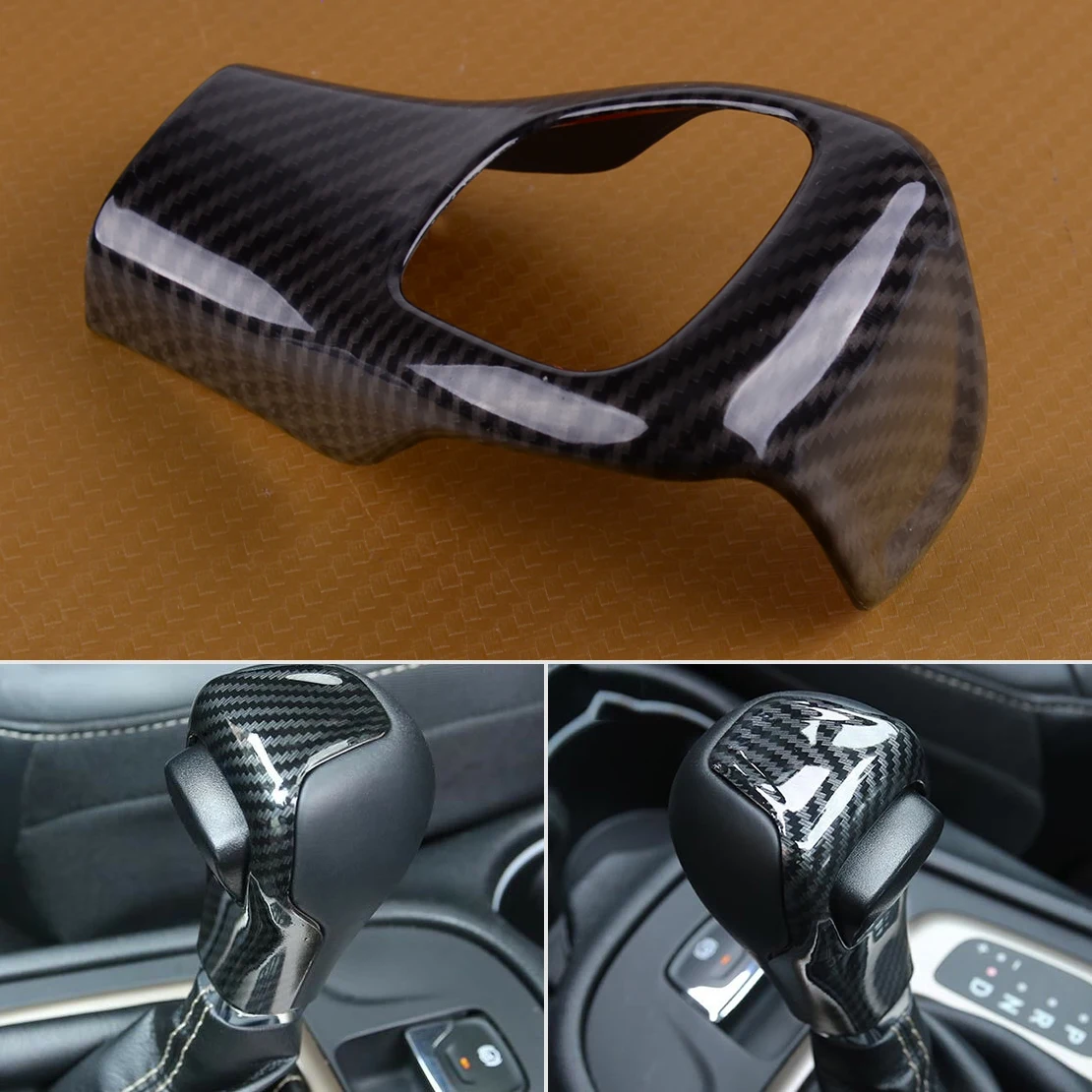 

Внутренняя передача в стиле DWCX из углеродного волокна, отделка крышки, подходит для Jeep Cherokee 2014, 2015, 2016, 2017, 2018