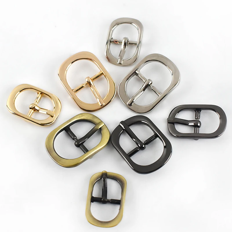 Meetee 5 шт. 12-38 мм металлическая пряжка для сумки обуви ремешок регулируемый крючок