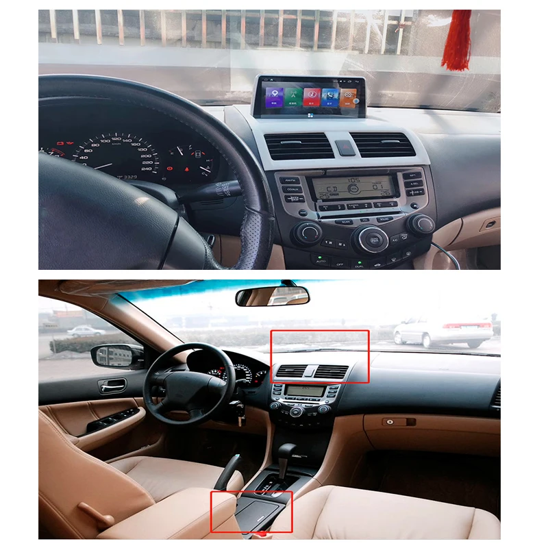 2.5D 1920x1080 9,66 дюймов android 8,1 автомобильный проигрыватель с радио и GPS DVD Автомобильный мультимедийный навигатор android dvd для Honda Accord 7 2003-2007