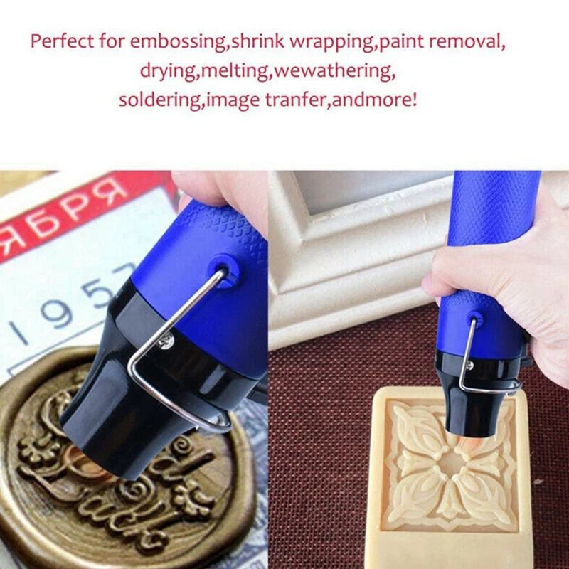 

220V Portable Hot AirGun Multi Function Electrical Heat Tool for DIY Embossing,Shrink Wrapping,Drying Paint,EU Plug