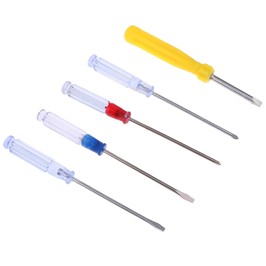 

5 Pieces/Set Mini Small Precision Cross Flat Head Screwdriver Repair Tools Kit